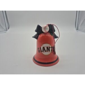 2004 Giants BELL Christmas Ornament DANBURY MINT - San Francisco